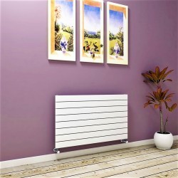  - Type 10H Decorative Radiator 588x2600 White (Thin Radiator)