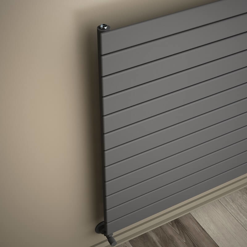 Type 10H Decorative Radiator 884x1300 Anthracite (Thin Radiator)