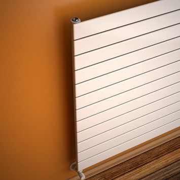 Radiva - Type 10H Decorative Radiator 884x1400 White (Thin Radiator)