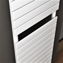 Type 10H Decorative Towel Warmer 500x1180 White - Thumbnail