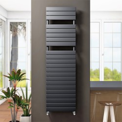 Type 10H Decorative Towel Warmer 500x1772 Anthracite - Thumbnail