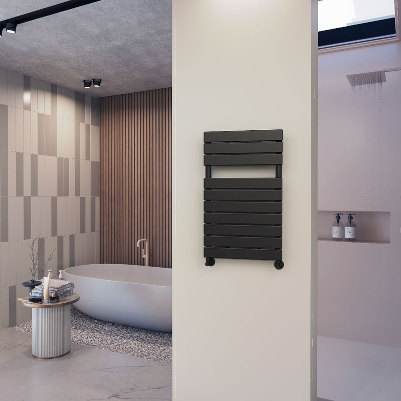 Type 10H Decorative Towel Warmer 500x810 Matt Black