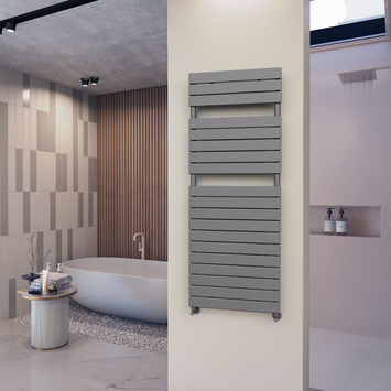 Type 10H Decorative Towel Warmer 600x1550 Anthracite - Thumbnail