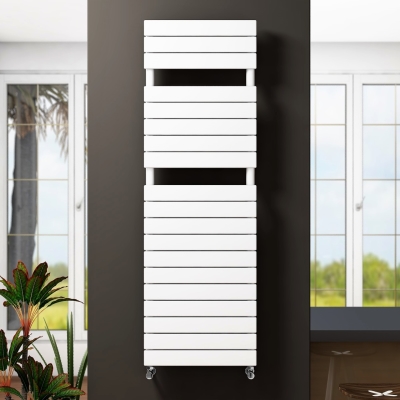 Type 10H Decorative Towel Warmer 600x1550 White