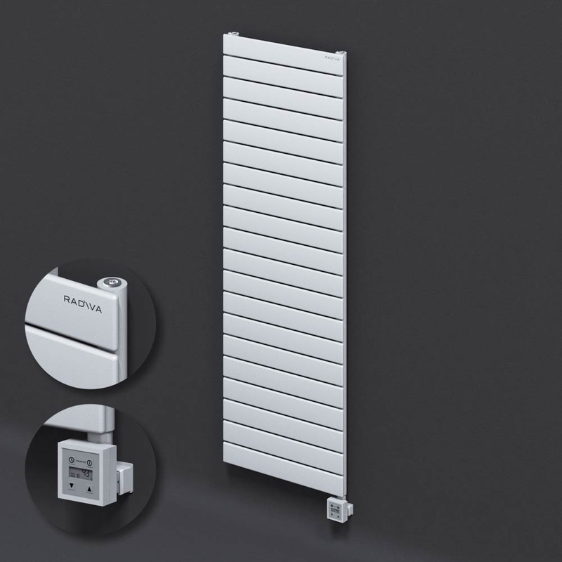 Type 10H Electric Steel Decorative Radiator 1476x500 White (KTX3 Thermostat) 1000W