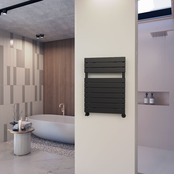 Radiva - Type 10H Sèche Serviettes Décoratif 600x810 Noir mat