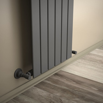 Radiva - Type 10V Decorative Radiator 1200x440 Anthracite