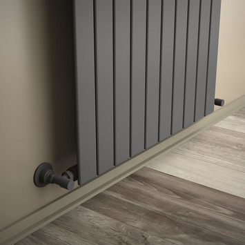 Radiva - Type 10V Decorative Radiator 1800x736 Anthracite