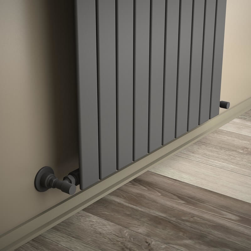 Type 10V Decorative Radiator 2100x736 Anthracite