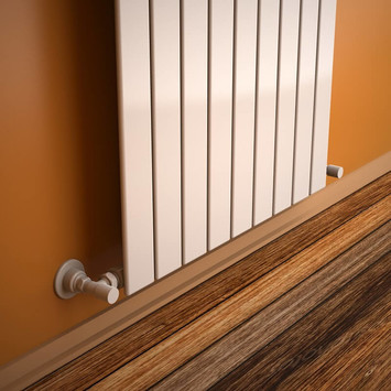  - Type 10V Decorative Radiator 2200x662 White