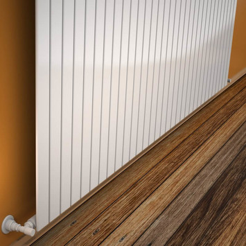 Type 10V Decorative Radiator 400x2364 White