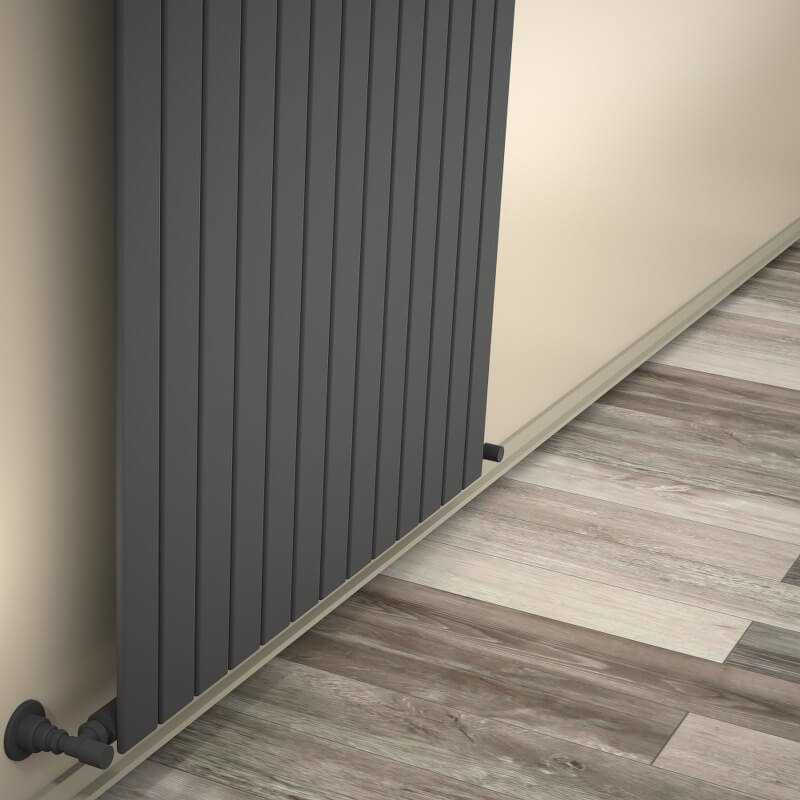 Type 10V Decorative Radiator 400x958 Anthracite