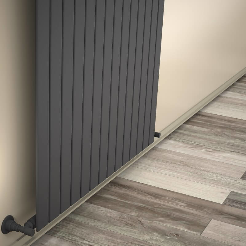 Type 10V Decorative Radiator 500x1032 Anthracite