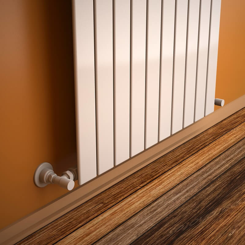 Type 10V Decorative Radiator 500x736 White