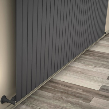 Radiva - Type 10V Decorative Radiator 900x2586 Anthracite