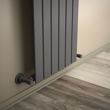 Radiva - Type 10V Radiateur Décoratif 2200x440 Anthracite