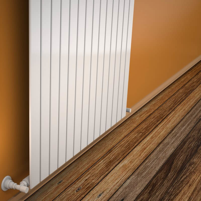 Type 10V Radiateur Décoratif 400x1032 Blanc