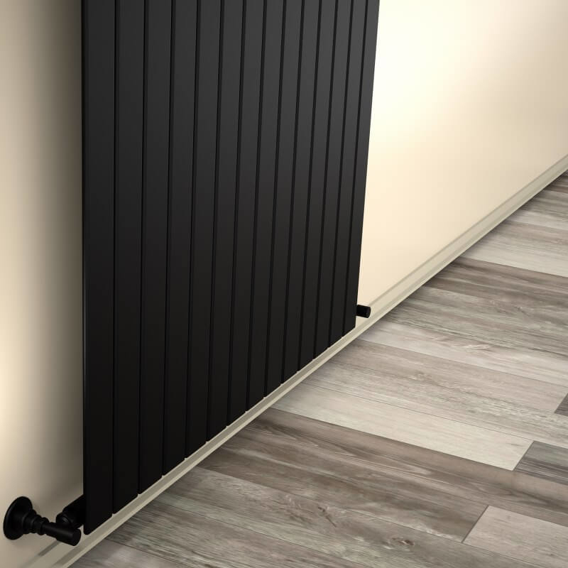 Type 10V Radiateur Décoratif 400x1032 Noir mat 