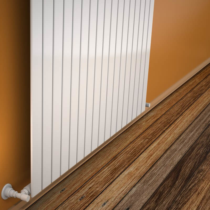 Type 10V Radiateur Décoratif 400x1254 Blanc