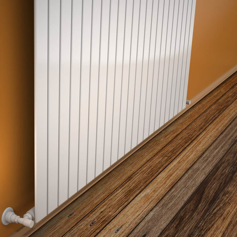 Type 10V Radiateur Décoratif 500x1624 Blanc