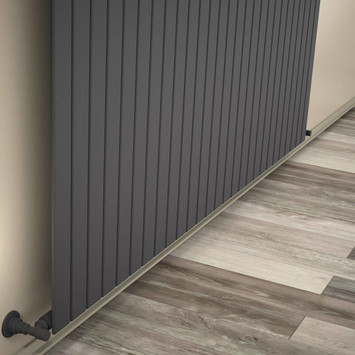 Radiva - Type 10V Radiateur Décoratif 900x1994 Anthracite