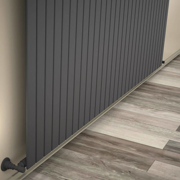 Radiva - Type 10V Radiateur Décoratif 900x2216 Anthracite