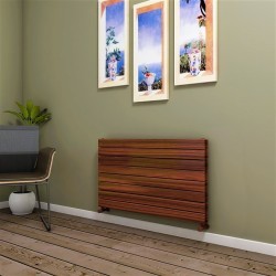 Type 20H Decorative Radiator 588x1000 Wood Effect - Thumbnail
