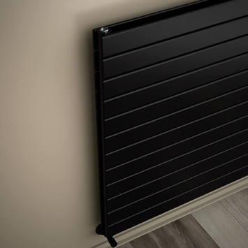 - Type 20H Decorative Radiator 884x2500 Matte Black  - Type 20H Decorative Radiator 884x2500 Matte Black