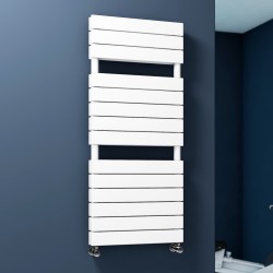 Type 20H Decorative Towel Warmer 500x1180 White - Thumbnail