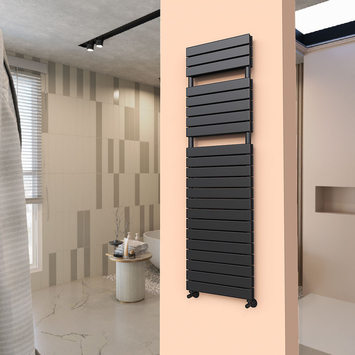 Radiva - Type 20H Decorative Towel Warmer 500x1772 Matt Black