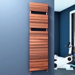 Type 20H Decorative Towel Warmer 500x1772 Wood Effect - Thumbnail