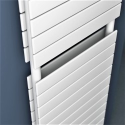 Type 20H Decorative Towel Warmer 500x810 White - Thumbnail