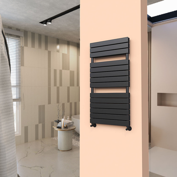 Radiva - Type 20H Decorative Towel Warmer 600x1180 Matt Black