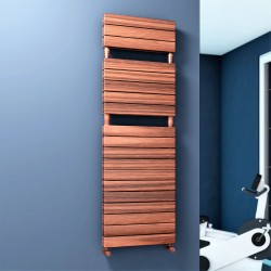 Type 20H Decorative Towel Warmer 600x1550 Wood Effect - Thumbnail