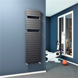 Type 20H Decorative Towel Warmer 600x1772 Anthracite - Thumbnail