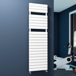 Type 20H Decorative Towel Warmer 600x1772 White - Thumbnail