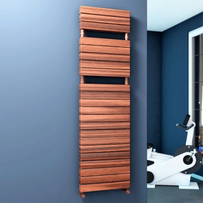 Type 20H Decorative Towel Warmer 600x1772 Wood Effect