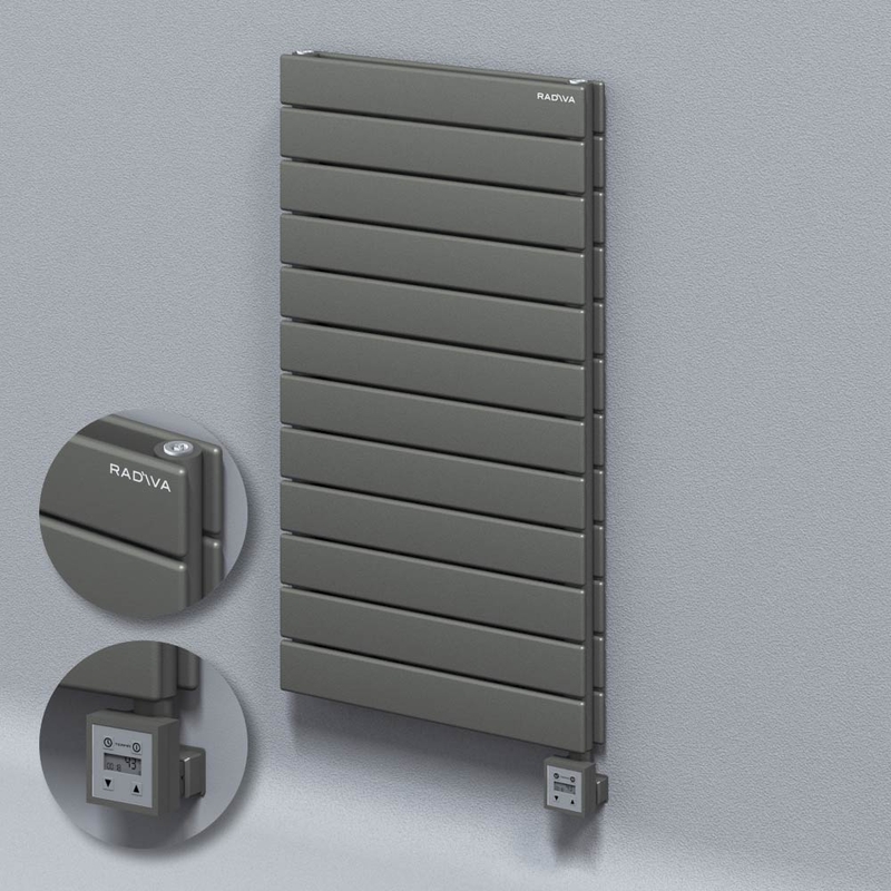 Type 20H Electric Steel Radiateur Décoratif 884x500 Anthracite (KTX3 Thermostat) 1000W