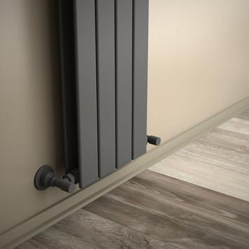 Radiva - Type 20V Decorative Radiator 1800x292 Anthracite