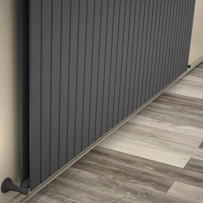 Type 20V Decorative Radiator 400x2364 Anthracite