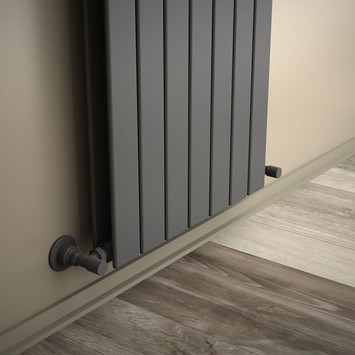 Radiva - Type 20V Decorative Radiator 500x514 Anthracite