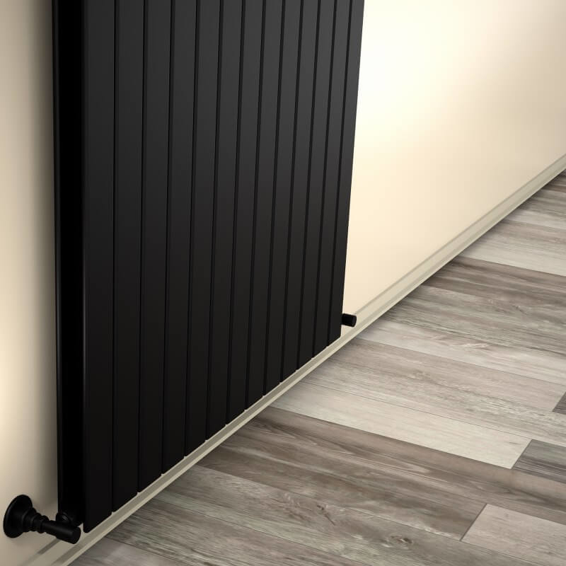 Type 20V Decorative Radiator 600x958 Matte Black