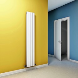 Type 20V Radiateur Décoratif 1800x292 Blanc (Vertical Radiator) - Thumbnail