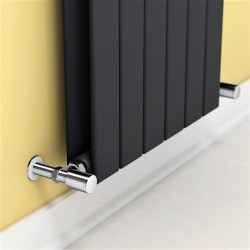 Type 20V Radiateur Décoratif 1800x440 Anthracite (Vertical Radiator) - Thumbnail