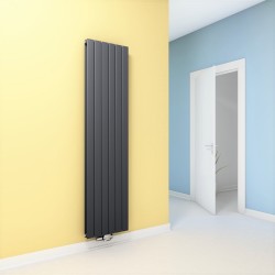 Type 20V Radiateur Décoratif 1800x440 Anthracite (Vertical Radiator) - Thumbnail