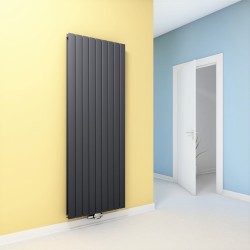 Type 20V Radiateur Décoratif 1800x662 Anthracite (Vertical Radiator) - Thumbnail