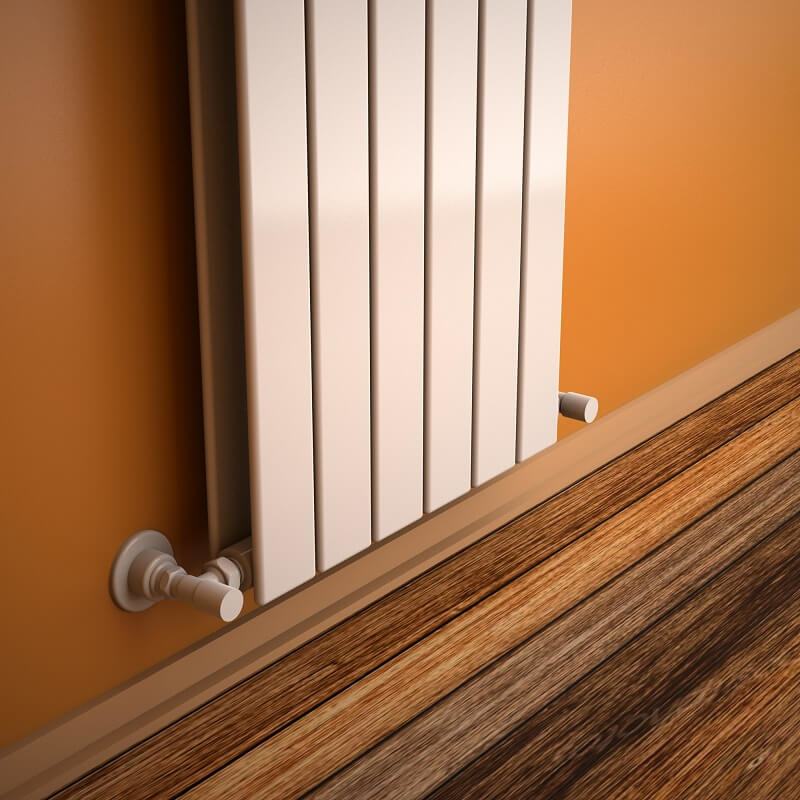 Type 20V Radiateur Décoratif 2200x440 Blanc