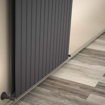 Radiva - Type 20V Radiateur Décoratif 400x1106 Anthracite