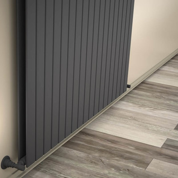 Radiva - Type 20V Radiateur Décoratif 600x1328 Anthracite