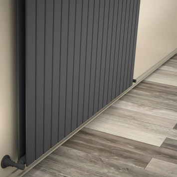 Radiva - Type 20V Radiateur Décoratif 600x1476 Anthracite